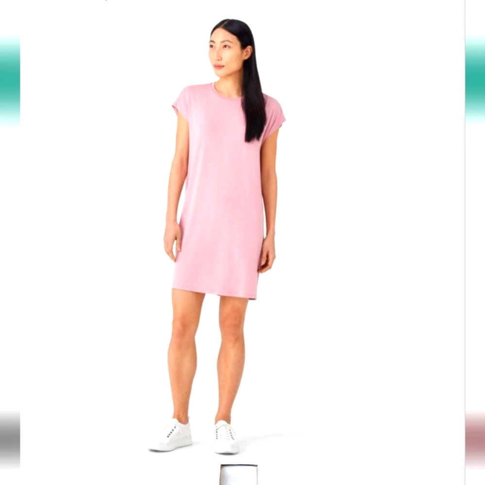 Eileen Fisher Soft Pink Dress